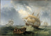 Ships at Sea - James Wilson Carmichael — artwork view