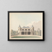 Élévation du petit Frogmore - James Wyatt — framed artwork on a wall