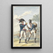 Colonial Infantry Painting of the Cape of Good Hope - Jan Anthonie Langendijk — framed artwork on a wall