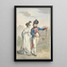 Dutch Officer Painting of the 1st Half-Brigade 1801 - Jan Anthonie Langendijk — framed artwork on a wall