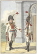 ficier grenadier and soldier of the Guard of the Pensioner of the Batavian Republic - Jan Anthonie Langendijk — artwork view