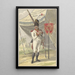 Grenadier de la garde de Son Excellence le Pensionnaire - Jan Anthonie Langendijk — framed artwork on a wall