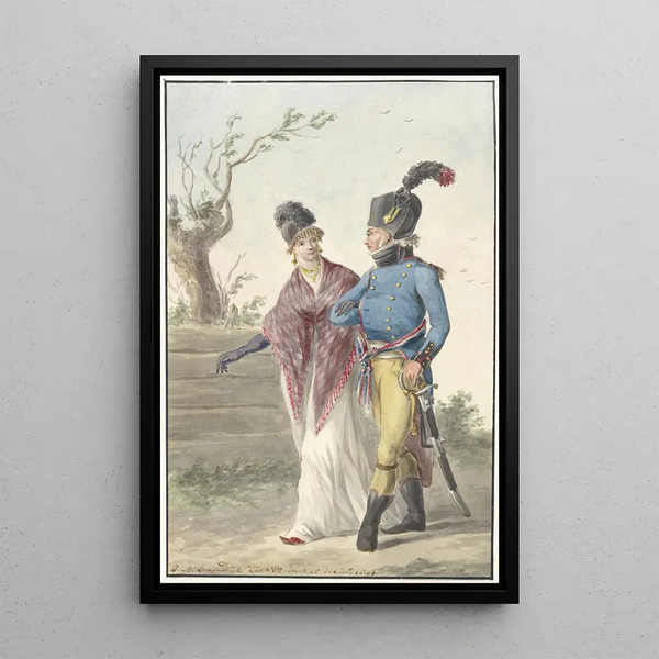 ficier du Génie - Jan Anthonie Langendijk — framed artwork on a wall