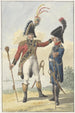 Two Standing Officers - Jan Anthonie Langendijk — artwork view