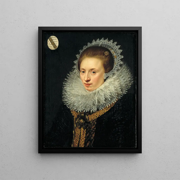 Judith Langley - Jan Anthonisz van Ravesteyn — framed artwork on a wall