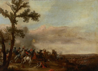 Battle Scene - Jan Asselijn — artwork view