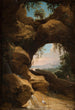 Landscape with View through the Cave - Jan Asselijn — artwork view