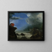 La rupture de la digue de Saint-Antoine près d'Amsterdam - Jan Asselijn — framed artwork on a wall