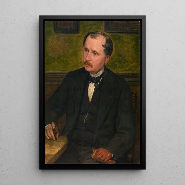 Alphonse Balat l'architecte - Jan August Hendrik Leys — framed artwork on a wall