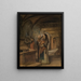Les femmes catholiques - Jan August Hendrik Leys — framed artwork on a wall
