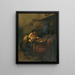 Le Studio - Jan August Hendrik Leys — framed artwork on a wall