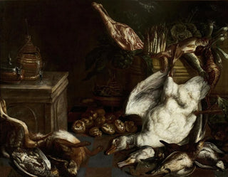 Nature morte avec des champignons - Jan Baptist Bouttats — artwork view