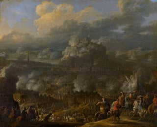 The Siege of Koblenz - Jan Baptist van der Meiren — artwork view
