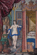 Cleopatra and the asp in an elegant interior - Jan Berents — artwork view