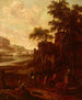 Landscape with a Group of Vagrants - Jan Blom — artwork view