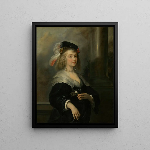 Helena Fourment - Jan Boeckhorst — framed artwork on a wall