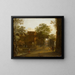 Rue avec un pont-levis - Jan Both — framed artwork on a wall