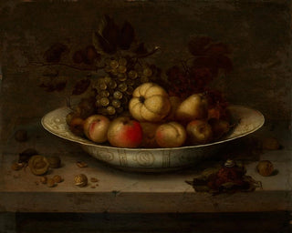 Plate with fruits - Jan Bouman — artwork view