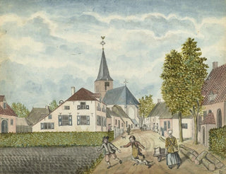 The Village of Wehl in Cleefsland - Jan Brandes — artwork view