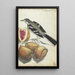Bergeronnette avec fruits - Jan Brandes — framed artwork on a wall