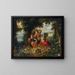 Allegory of the Four Elements - Jan Brueghel the Younger — framed artwork on a wall
