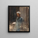 Homme arabe du voyage en Égypte - Jan Cybis — framed artwork on a wall