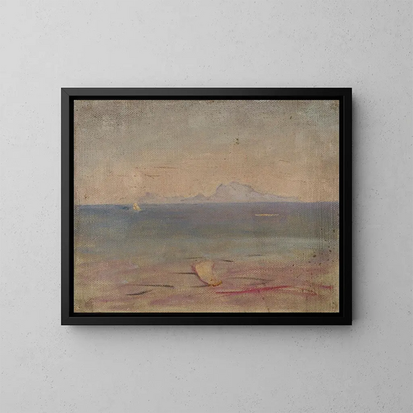 Capri - Jan Cybis — framed artwork on a wall
