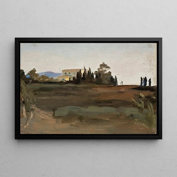 Corfou Du voyage en Grèce - Jan Cybis — framed artwork on a wall