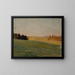 Evening - Jan Cybis — framed artwork on a wall