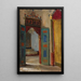 Interior painting of the khans' palace in Bakhchisaray from the Crimean journey - Jan Cybis — framed artwork on a wall
