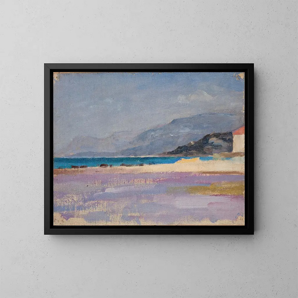 Italy Ventimiglia - Jan Cybis — framed artwork on a wall