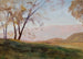 Landscape Painting of Massandra, from the Crimea trip - Jan Cybis — artwork view