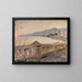 Terrasse inférieure de la villa de Bakhchisarai, d'un voyage en Crimée - Jan Cybis — framed artwork on a wall