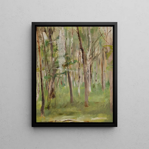 Bosquet de Maryino - Jan Cigliski — framed artwork on a wall