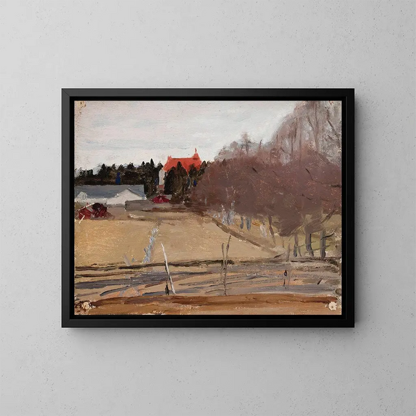 Merioki Finland - Jan Cybis — framed artwork on a wall