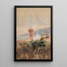 Mosque in Alupka from the Crimean journey - Jan Cybis — framed artwork on a wall
