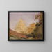 Temple of Mumbai, from the India trip - Jan Cybis — framed artwork on a wall