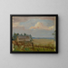 Études du Nord: Les nuages de la nuit blanche - Jan Cybis — framed artwork on a wall
