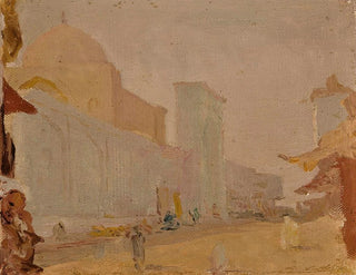 Vieux Tachkent, du voyage en Turkestan - Jan Cybis — artwork view