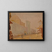 Vieux Tachkent, du voyage en Turkestan - Jan Cybis — framed artwork on a wall