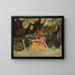 Painter at Work - Jan Cybis — framed artwork on a wall
