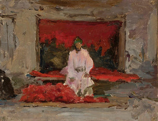 Merchant of Peppers, from the journey in Turkestan - Jan Cybis — artwork view