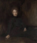 Portrait of Wanda Szwengruben née Cigliska, sister of the artist - Jan Cybis — artwork view