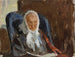 Portrait painting of Maria Petrovna Rubtsov, the painter Rubtsov's grandmother - Jan Cybis — artwork view