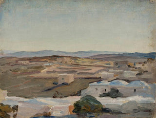 Ramallah near Jerusalem. From the trip to Palestine - Jan Cybis — artwork view