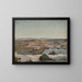 Ramallah near Jerusalem. From the trip to Palestine - Jan Cybis — framed artwork on a wall
