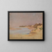 Landscape of the Journey in India - Jan Cybis — framed artwork on a wall