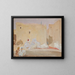 Sahara Buildings Painting - Jan Cybis — framed artwork on a wall