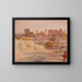 Overview of Samarkand from the Turkestan Journey - Jan Cybis — framed artwork on a wall