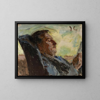 Singer Yershov - Jan Cybis — framed artwork on a wall